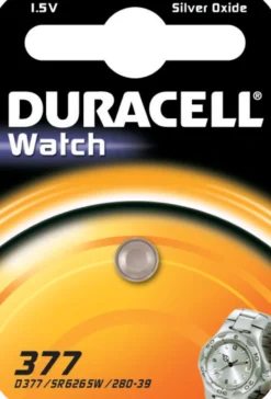 Duracell batteri, WATCH 377, 1 stk.