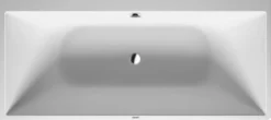 DuraSquare badekar, 180x80 cm, back-to-wall, DuraSolid A