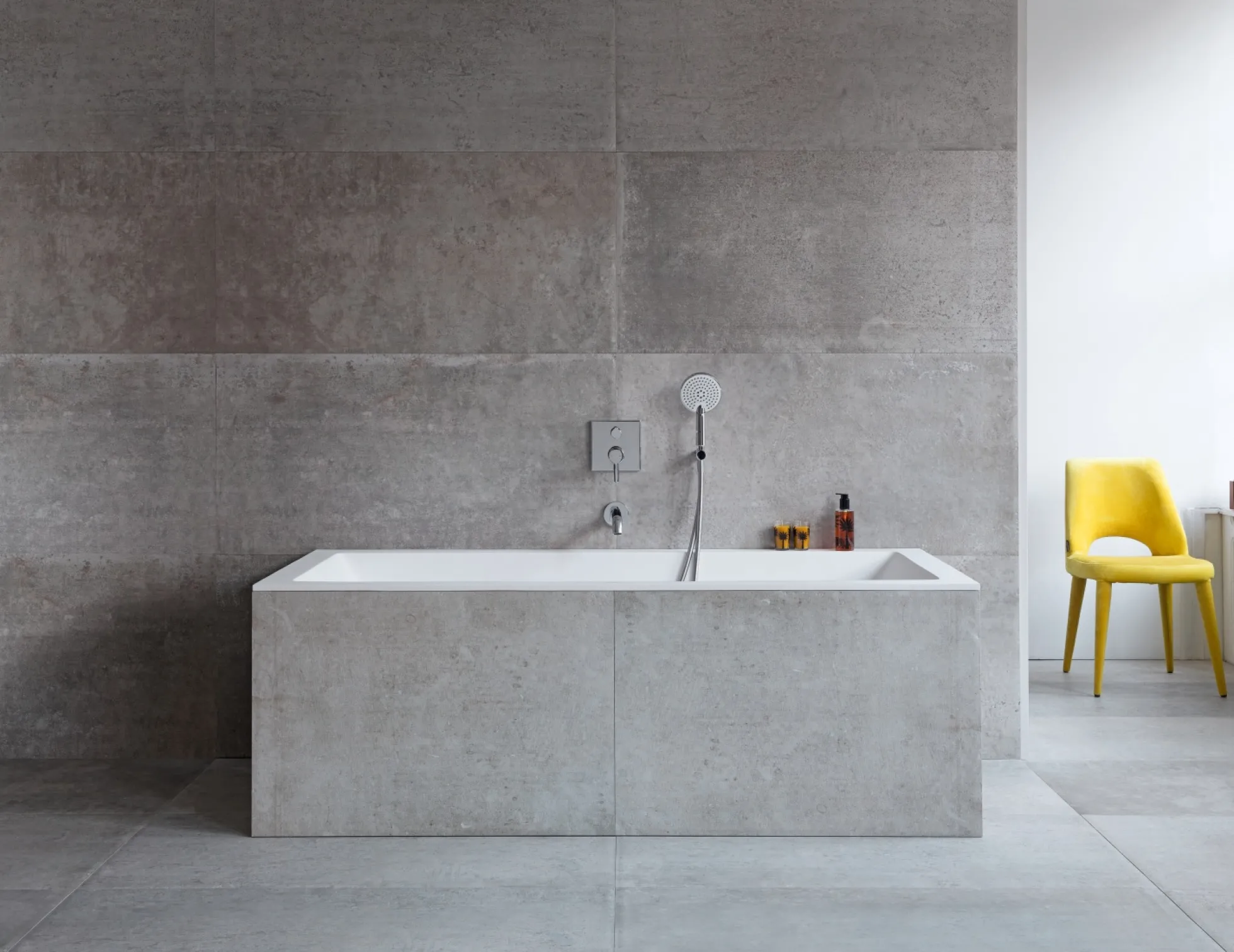 DuraSquare badekar, 180x80 cm, til indbygning, med bensæt, hvid - Duravit