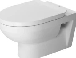 DuraStyle Basic vægtoilet åben skylle-rand og SoftClose sæde