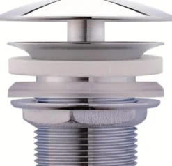 Duravit bundventil med kappe, 1 1/4
