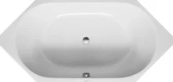 Duravit D-Code badekar, 6-kantet, 1900x900 mm