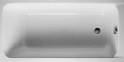 Duravit D-code badekar, 1500x750 mm, indbygning