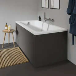 Duravit D-code badekar, 1500x750 mm, indbygning