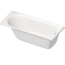 Duravit D-Neo badekar, indbygning, 1-ryglæn - flere størrelser