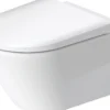 Duravit D-Neo væghængt toilet, Rimless, skjult montering