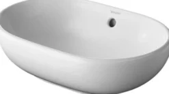 Duravit Foster bowlevask, 49,5 x 35 cm, hvid WonderGliss, uden hanehul