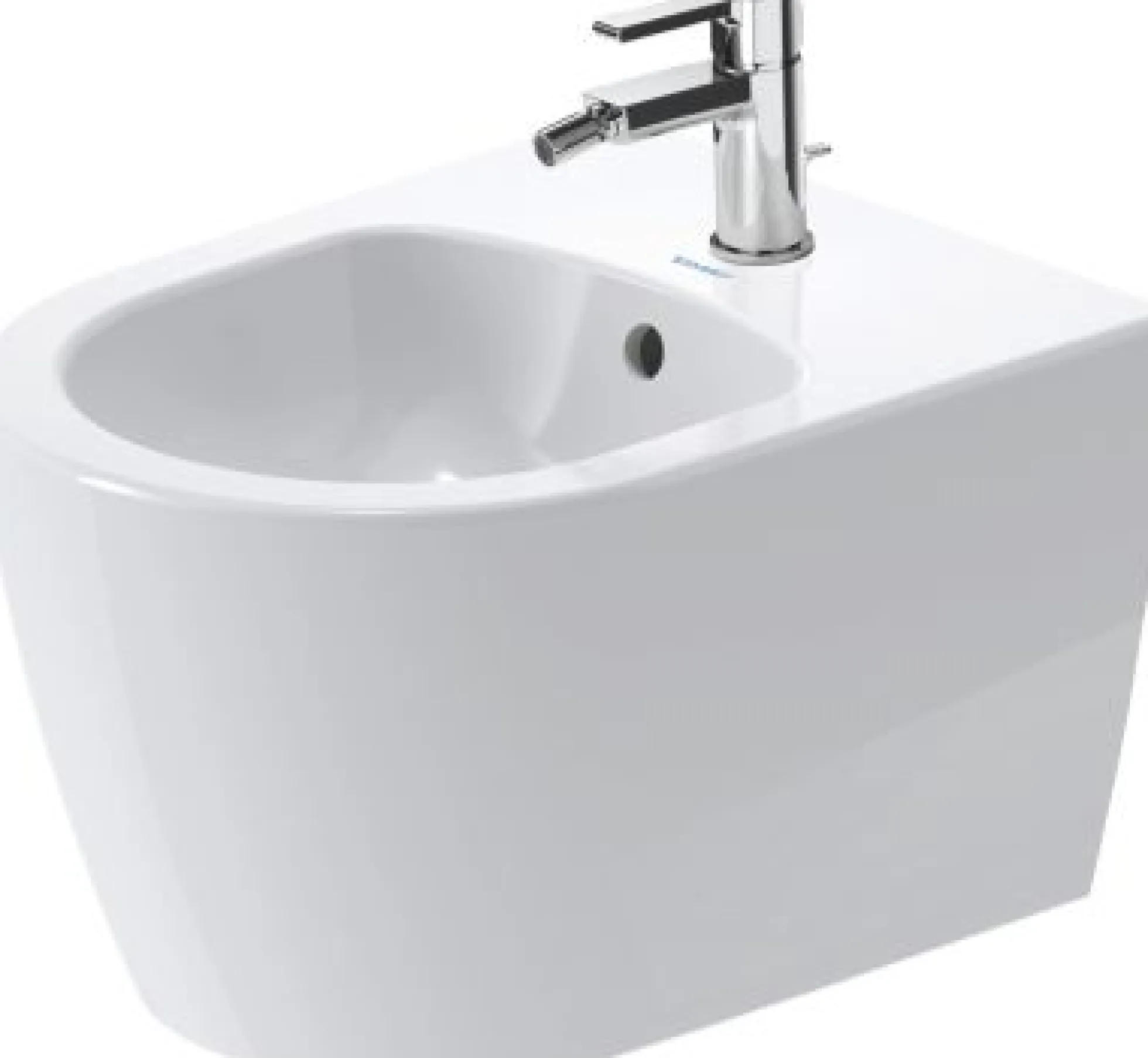 Duravit ME by Starck Compact hængebidét, DuraShield