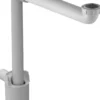 Duravit pladsbesparende vandlås 1 1/4", hvid