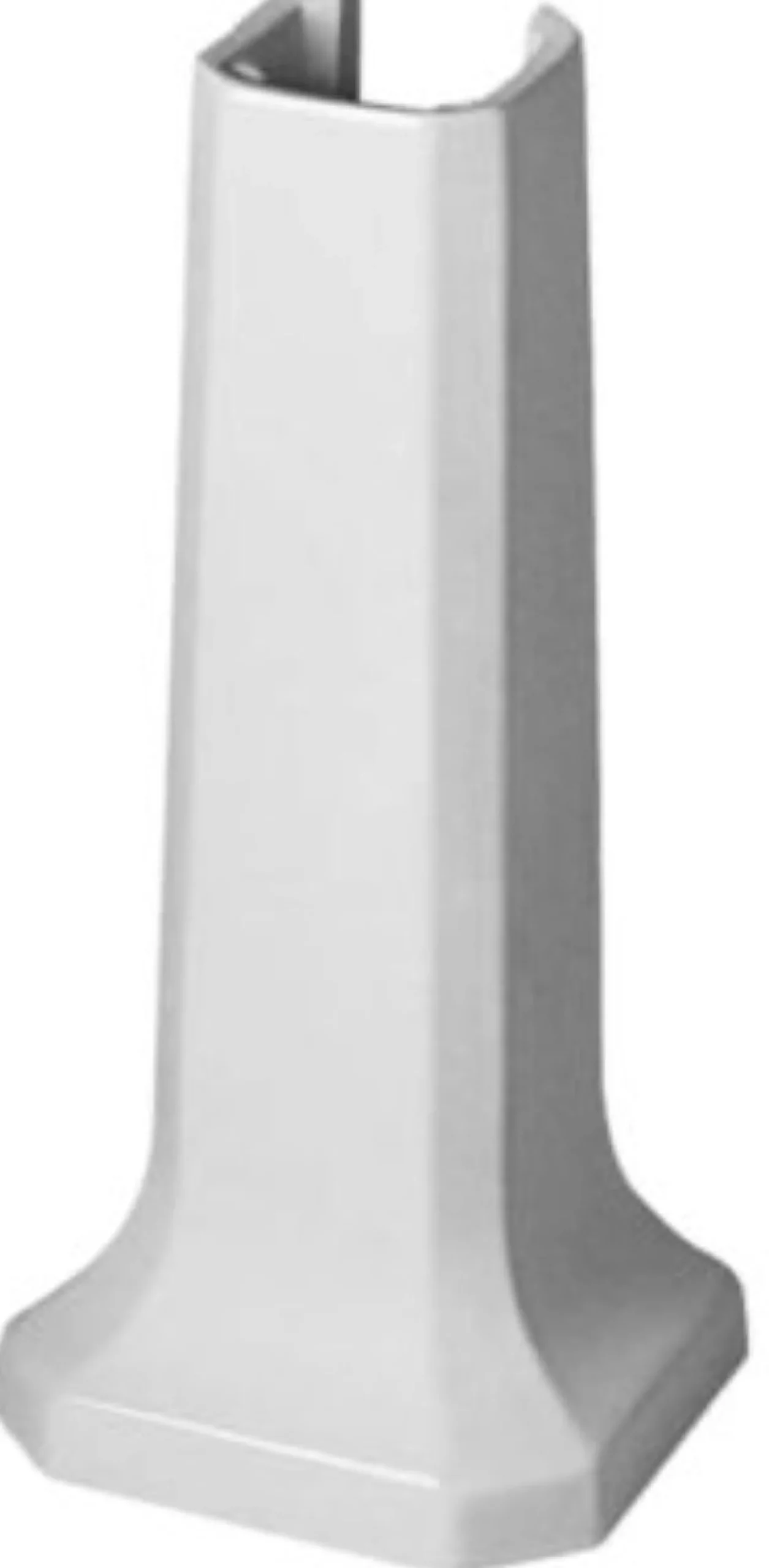 Duravit 1930 serien, Søjle til 043860 med WonderGliss, 270 mm bredde