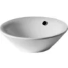 Duravit Starck 1 Bowle, 53 cm, Hvid, uden hanehul, med overløb