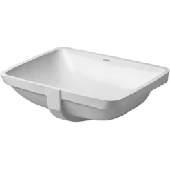 Duravit Starck 3 Håndvask, 490 x 365 mm, Underlimning, Specialslebet