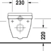 Duravit Starck 3 – Renoveringsmodel, hvid
