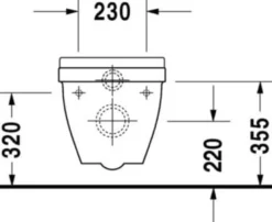 Duravit Starck 3 – Renoveringsmodel, hvid