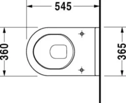 Duravit Starck 3 – Renoveringsmodel, hvid