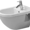 Duravit Starck 3 vægbidet, skjult montering, wondergliss