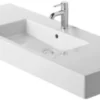 Duravit Vero bordvask, 1250 x 490 mm, hvid