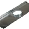 Dutra bundplade, 200 x 500 mm, med 100 mm hul til sokkelaffugter