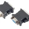 DVI-I 24+5 til VGA HD15 adapter, analog, hun til han - MicroConnect