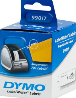 DYMO LabelWriter hvide hængemappe etiketter, 50x12 mm, 1-pack(220 stk