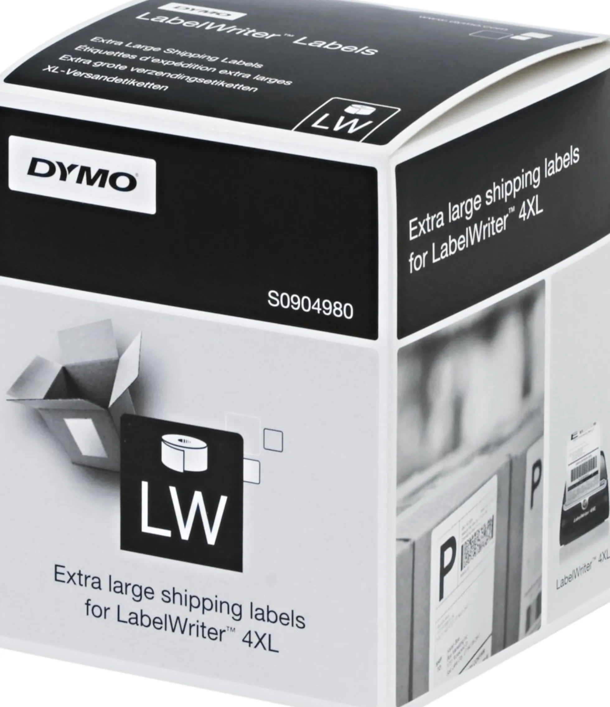 DYMO LabelWriter 4XL fragtetiketter, 104x159mm (UPS), 1-pak (220 stk.)
