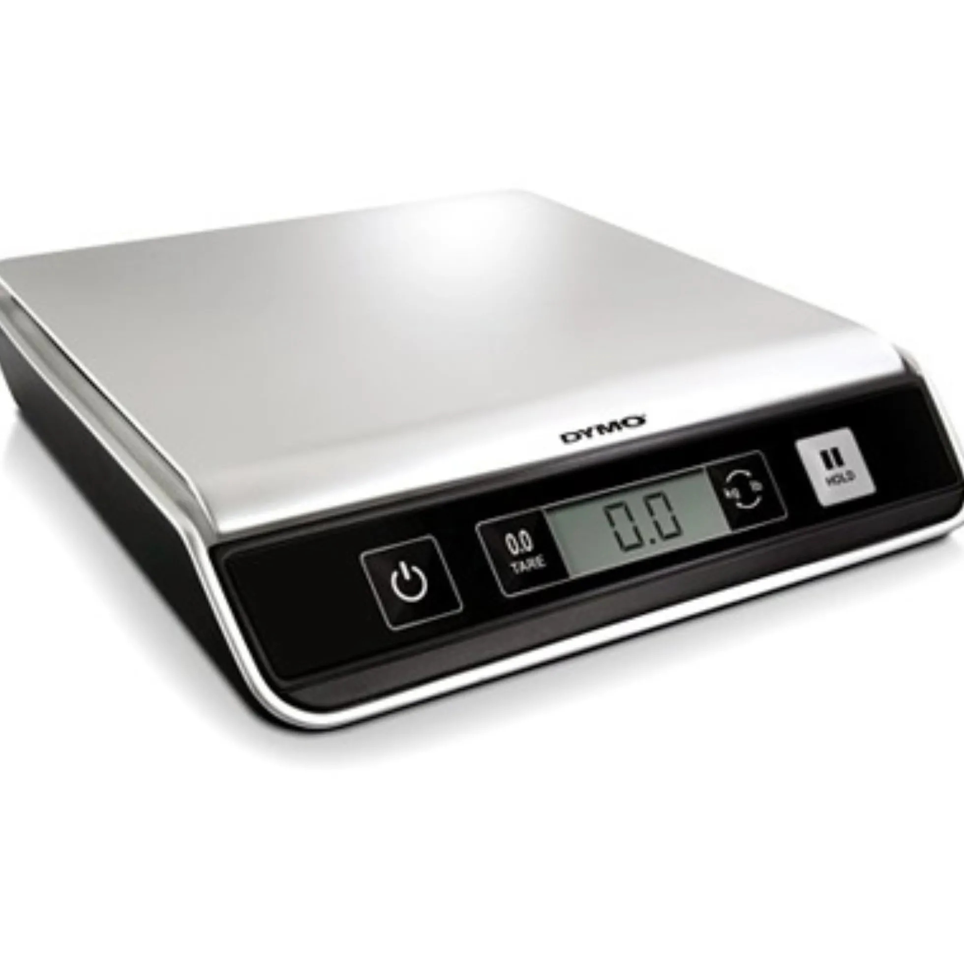 DYMO M5 brev og pakkevægt, digital display, USB, 10kg, sølv/sort