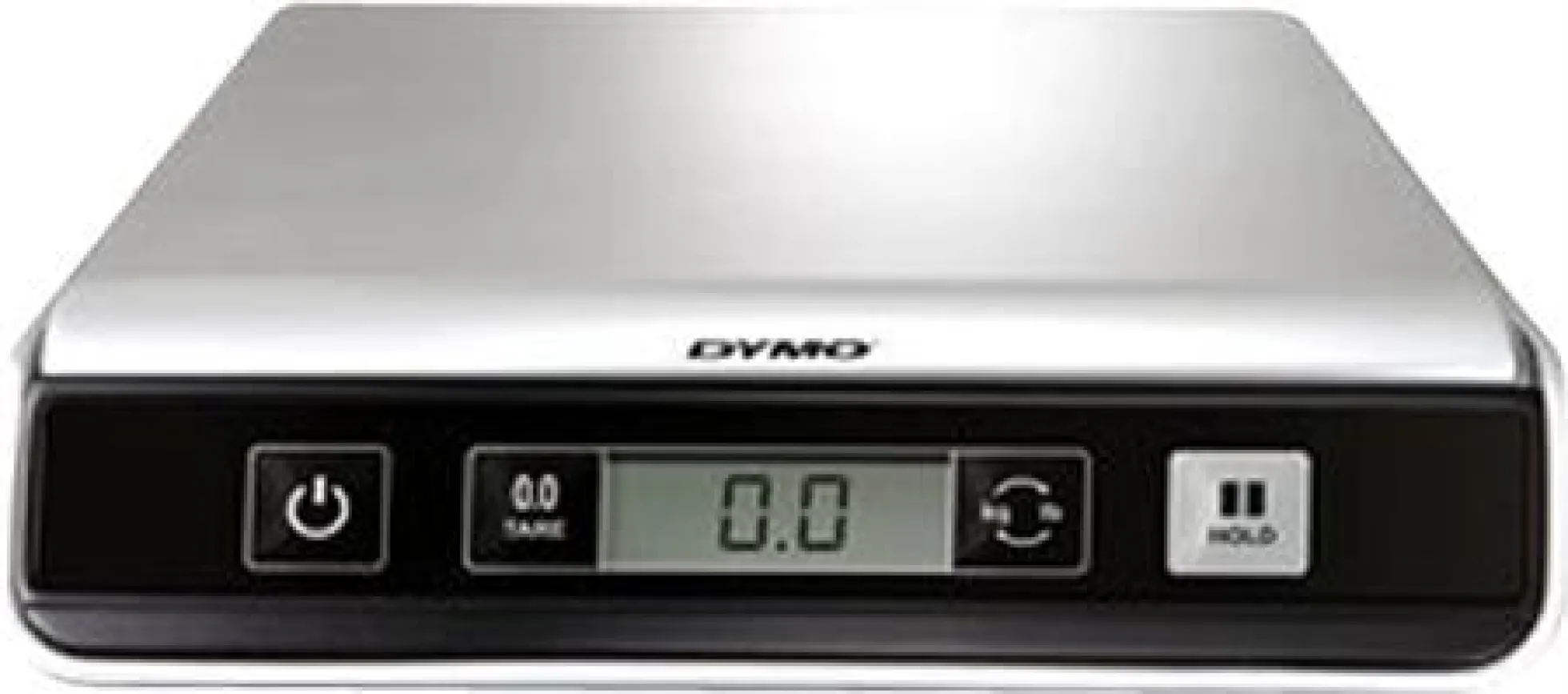 DYMO M5 brev og pakkevægt, digital display, USB, 10kg, sølv/sort