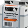 DYMO RhinoPRO, permanent markeringsvinyltape, 12 mm, sort tekst på or