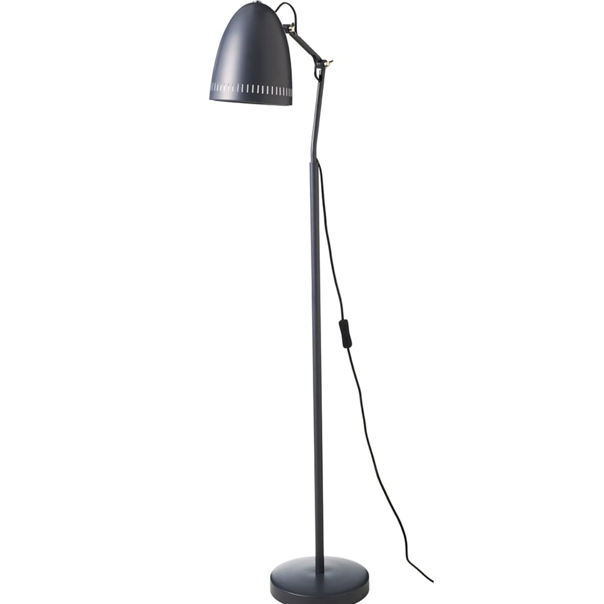 Dynamo gulvlampe, E14, H139, Ø16, mat sort - Superliving