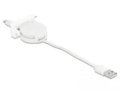 Easy 45 Module USB 2.0 kabel, USB Type-A til 8 Pin Lightning - DeLock