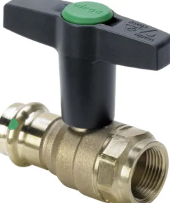 Easytop kuglehane, rødgods, 22 mm, 3/4"