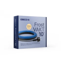 Ebeco Frostvakt 10 selvregulerende frostsikringskabel med stik, 10 W/m