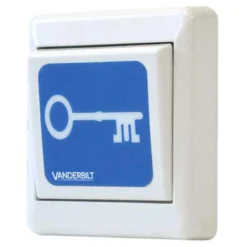 EB1-OPPNA Exit button, uden label - Vanderbilt