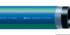Egeplast 63 mm SLA PE100 PN16 SDR11 rør med alu-kappe, blå, 100 m - 100 meter