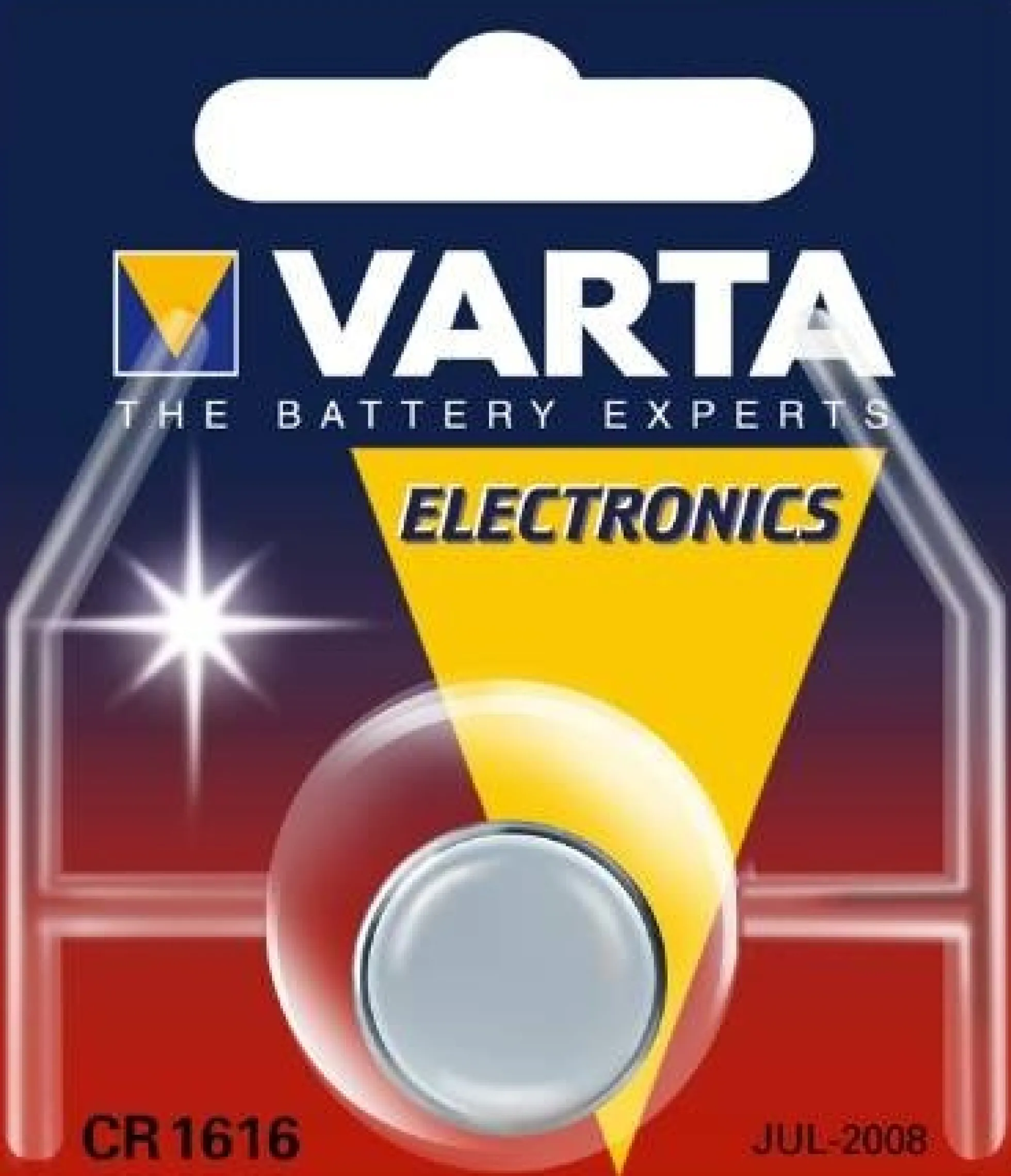 Electronic batteri Lithium 3,0V 55mAh