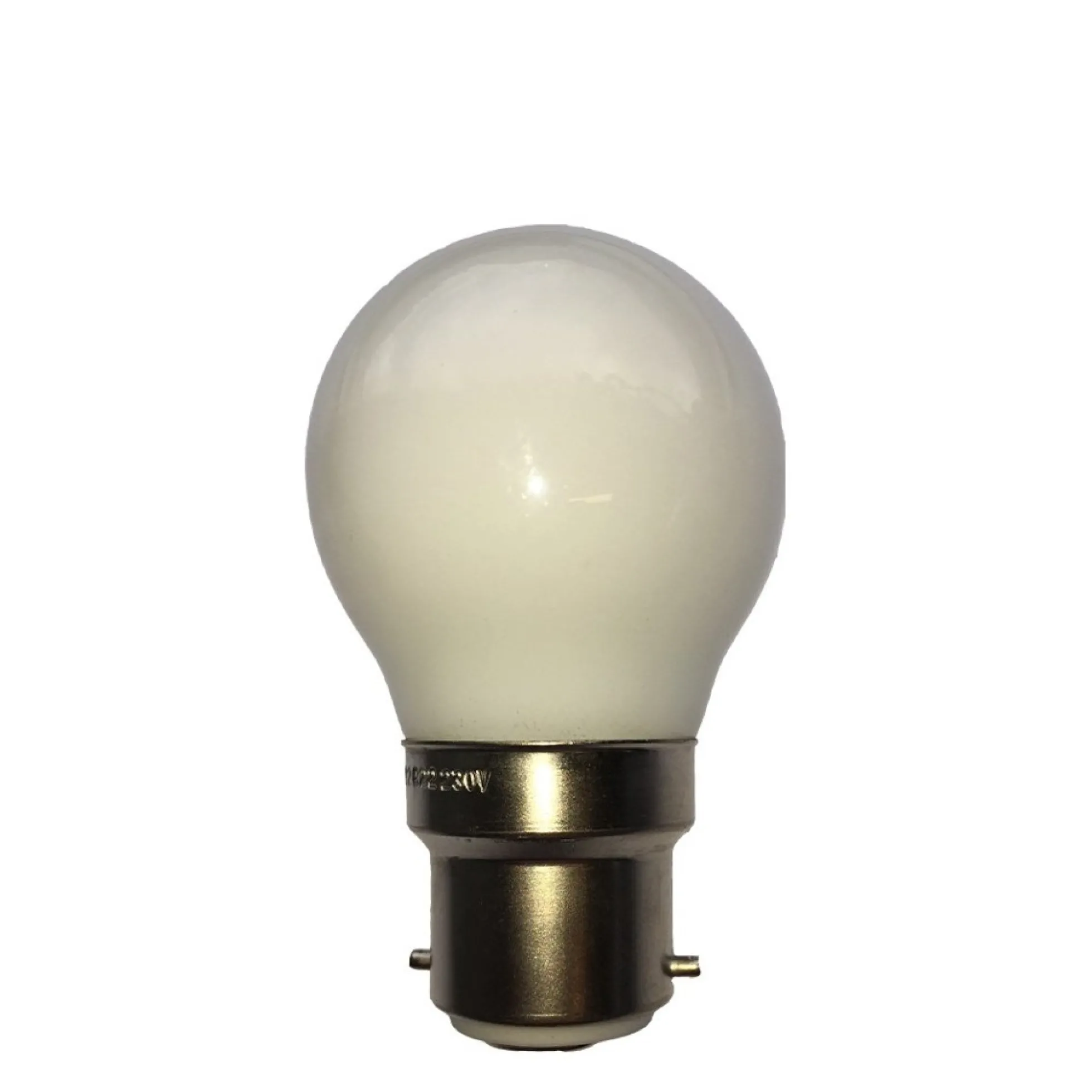 E3Light Led Proxima G45 B22, 50lm, 0,9W, 15000H, opal