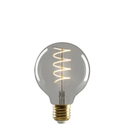 E3Light Led Vintage G80 E27 C922, 110lm, 4W, 15000H, dæmpbar, røg