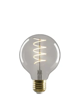 E3Light Led Vintage G80 E27 C922, 110lm, 4W, 15000H, dæmpbar, røg