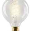 E3Light LED Vintage G95 E27, 180lm, spiral, 15H, dæmpbar, klar