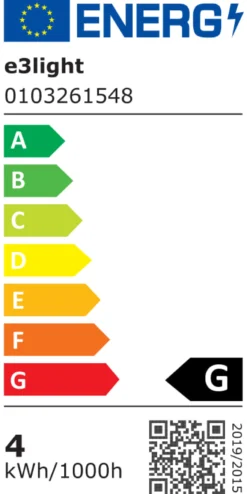 E3Light LED Vintage G95 E27, 180lm, spiral, 15H, dæmpbar, klar