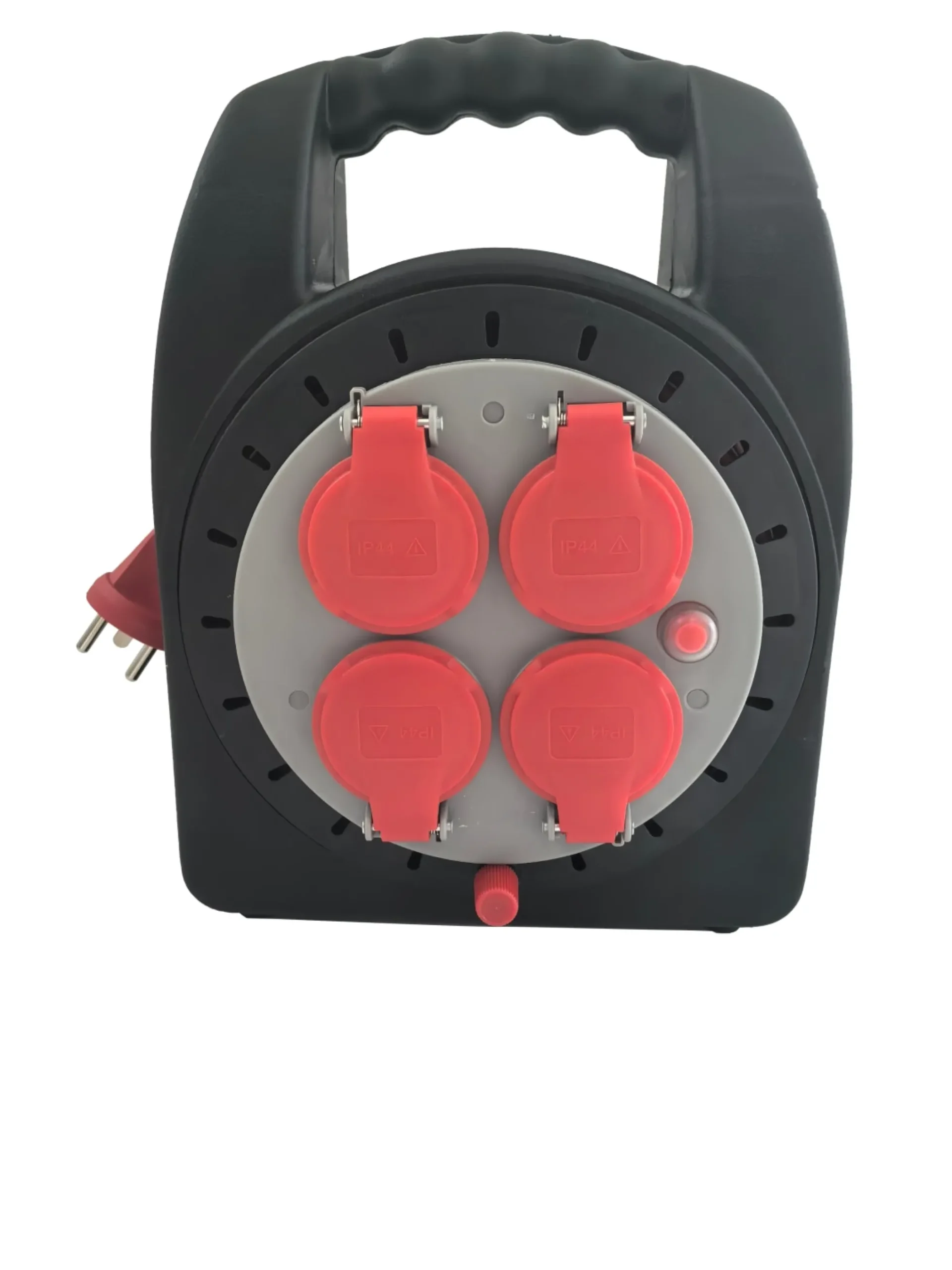 E-line kabeltromle "Mini", 230 V med jord, lukket, 15 meter