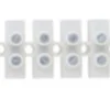 E-line klemrække, 12 pol, 2,5mm2 - Neutral