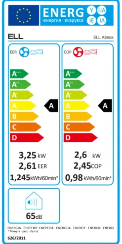 ELL Atmos mobil varmepumpe - Klimabrands