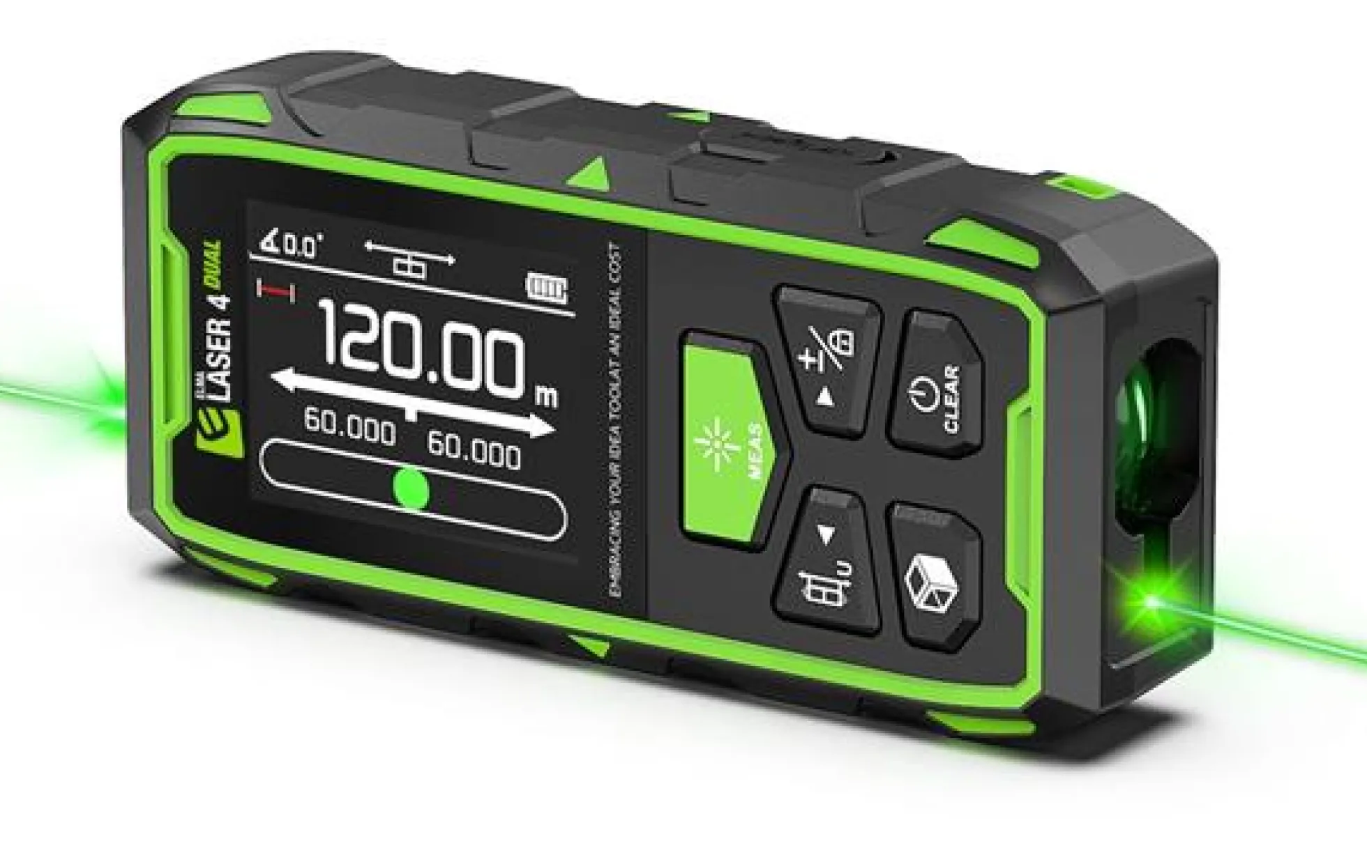 Elma Laser 4 Dual afstandsmåler, 2 x 60 meter