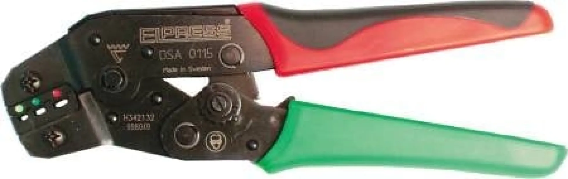 Elpress pressetang, isolerede forbindelser, 0,14 til 1,5 mm², 192 mm, 350 g