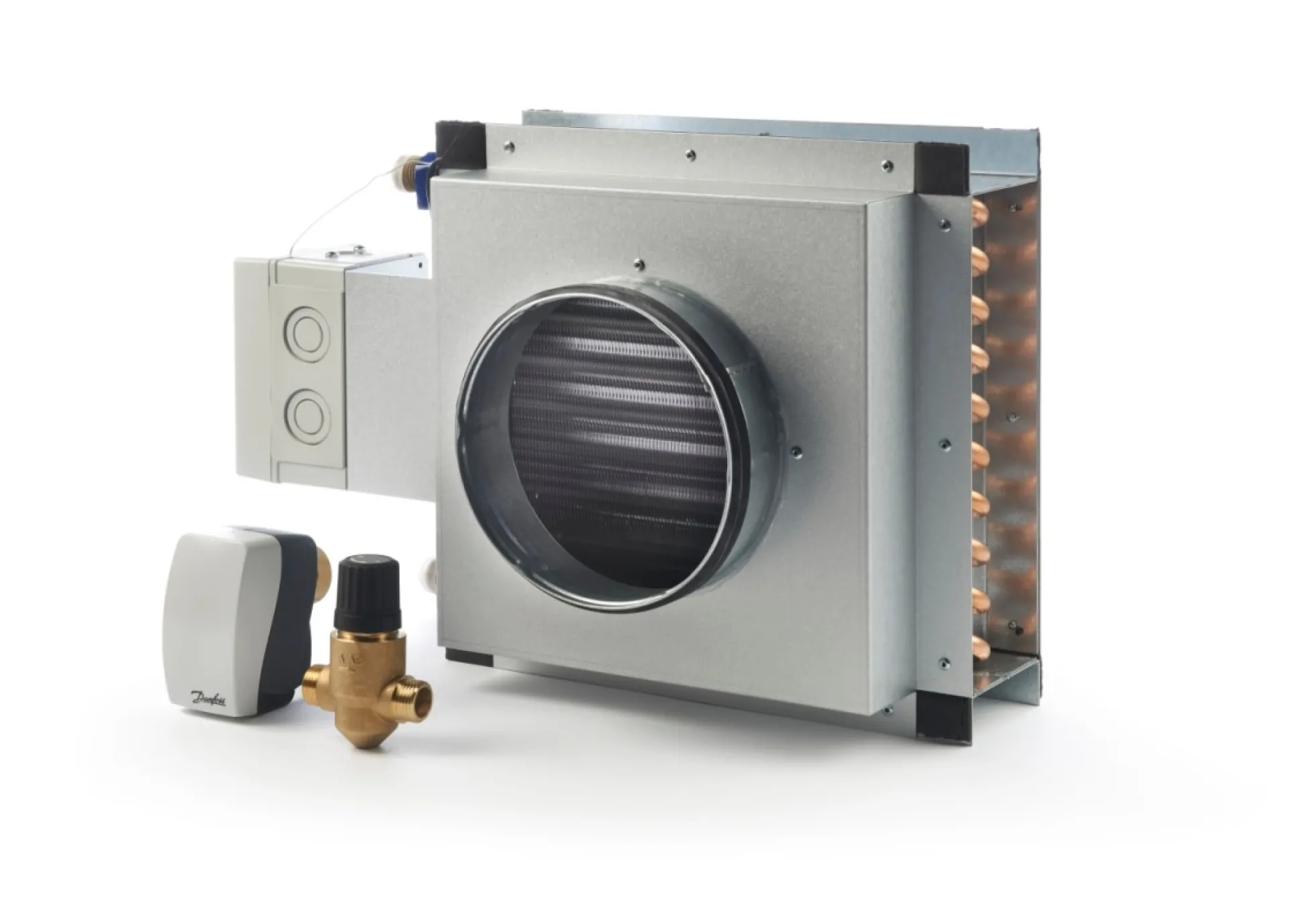 El-varmeflade 1200W, Ø160, 1x230V CTS400 - Nilan