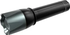 Elwis PRO Power S1100R genopladelig lommelygte, 1100 & 120 lumen, zoom, udskiftelige batterier, USB-C