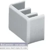 Endekappe for kam-/sløjfeskinne, 2 polet, 10 mm² - Hager
