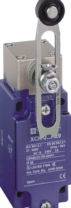 Endestop metal, variabel arm/rulle, NO+NC - Telemecanique Sensors