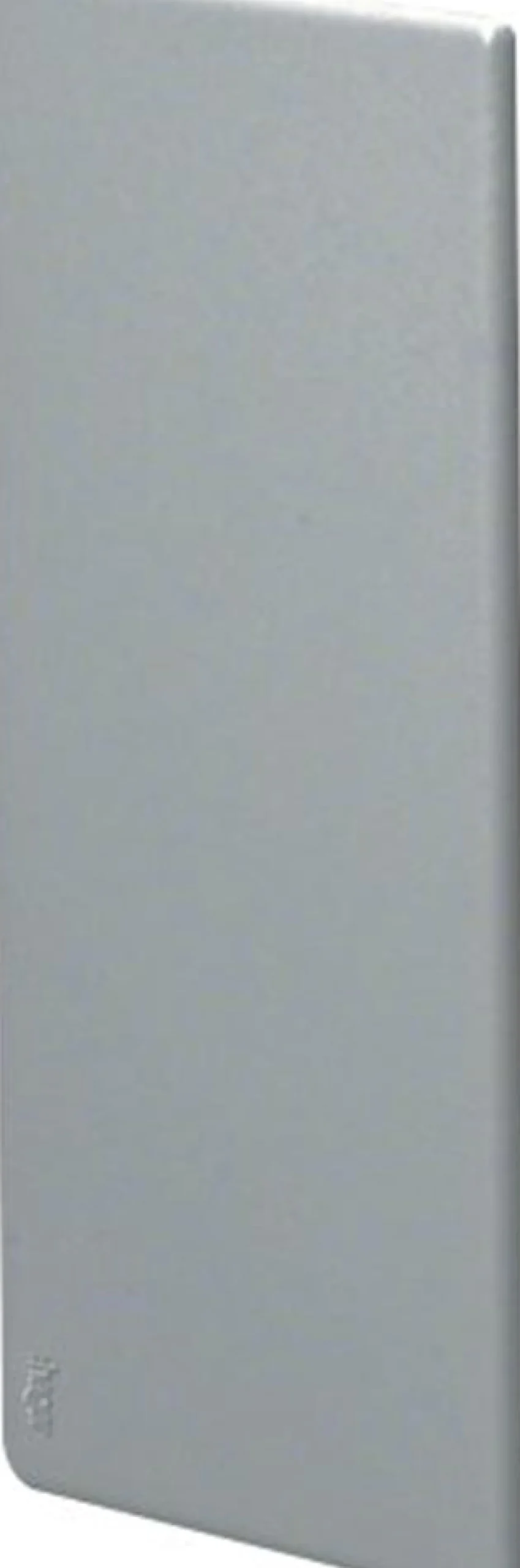 Endestykke for BRAP ELN, 65 x 170 mm, grå